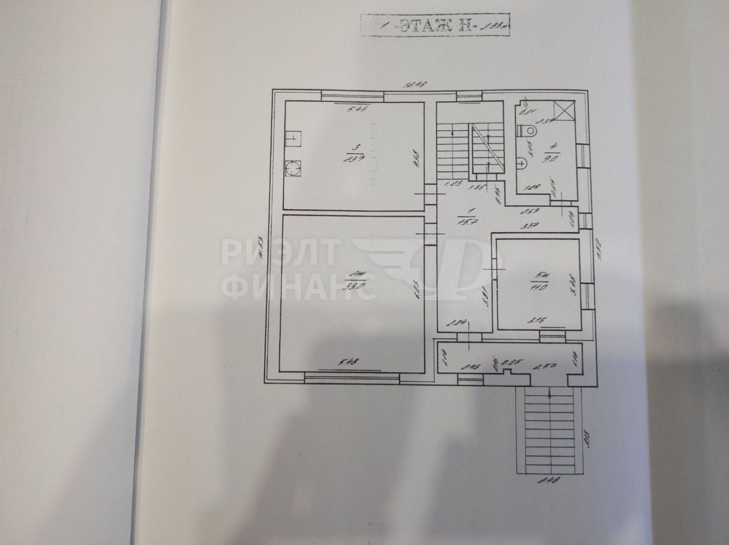 Продажа дом 280.8 м² на участке 12 сот. - дома, дачи, коттеджи (объект  17469) | Риэлт-Финанс